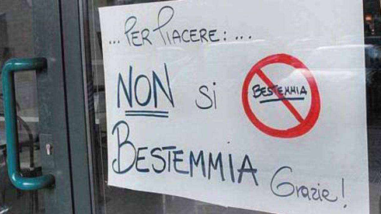 Le bestemmie e le imprecazioni contro Dio: quali sono le più gravi?