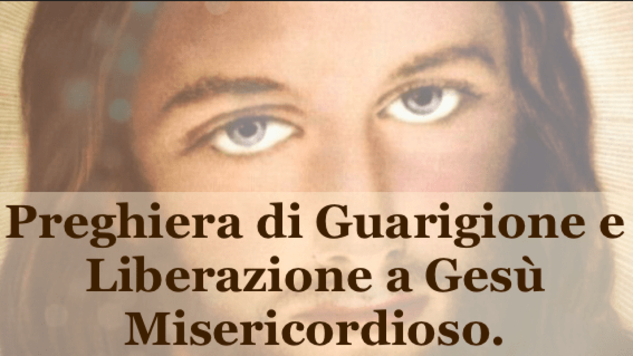 Preghiera Potentissima A Gesu Misericordioso