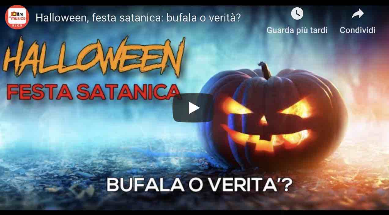 Halloween festa satanica? vero o falso?