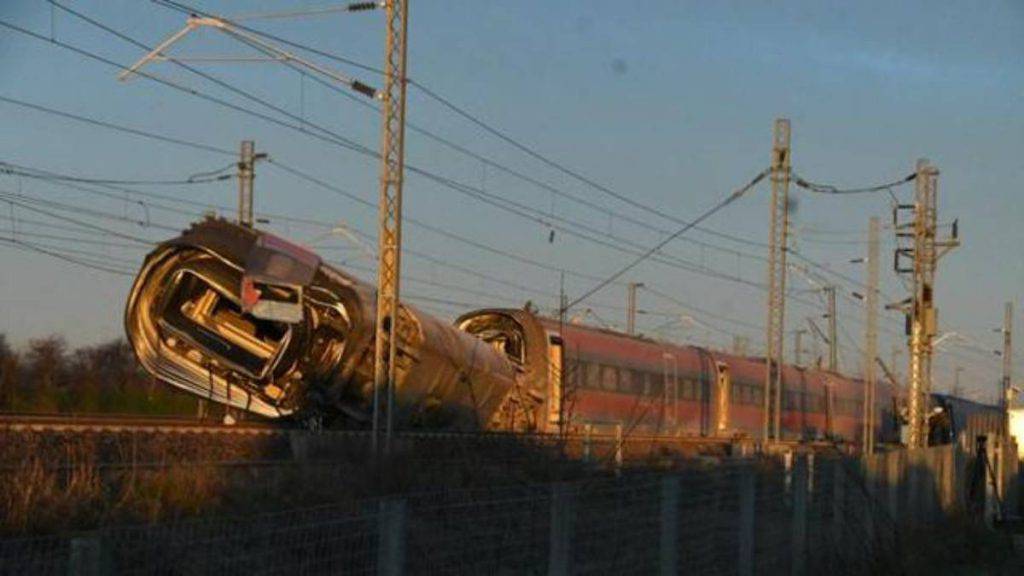 treno deragliato lodi