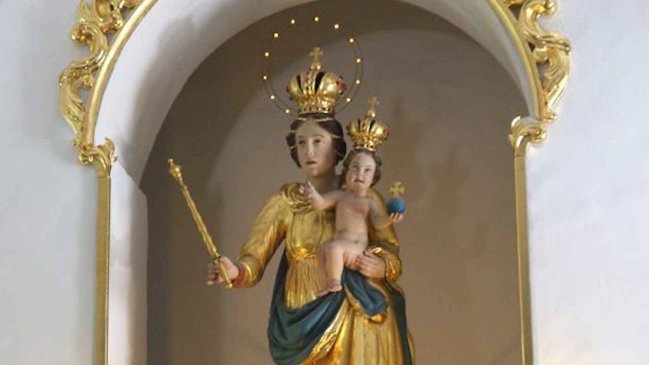 KUREŠČEK Madonna Regina della Pace