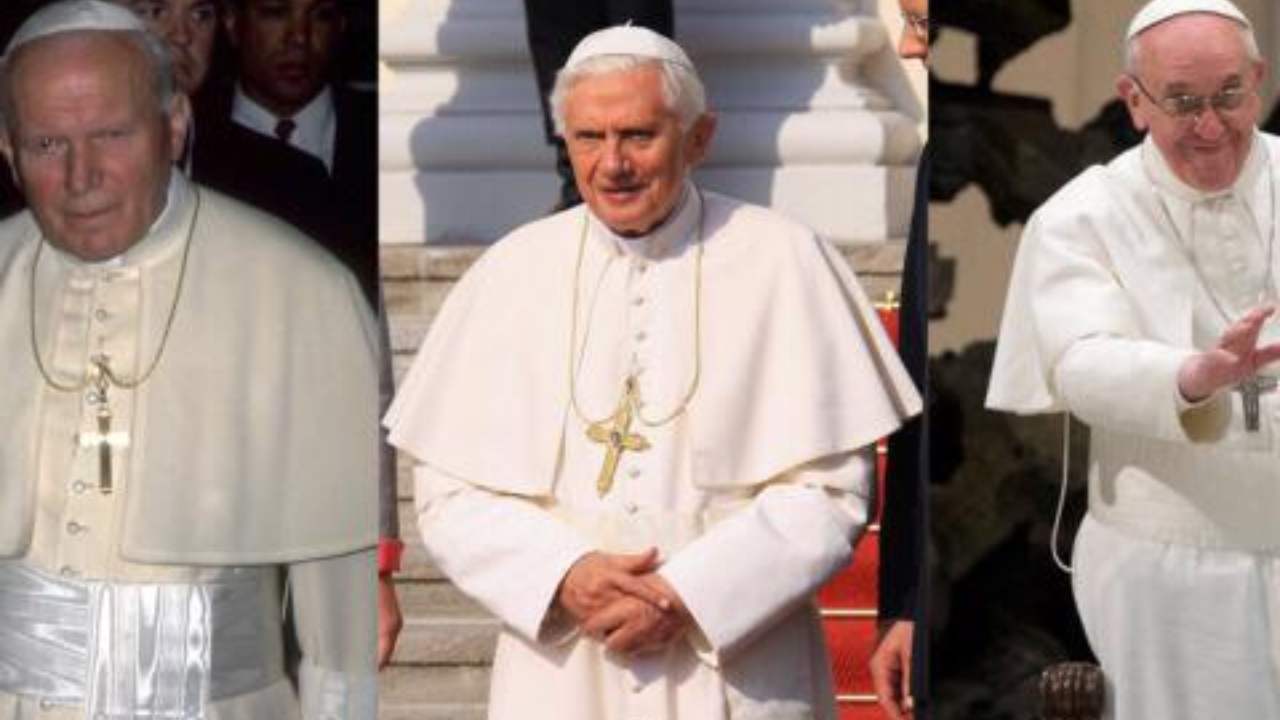 papi Ratzinger Wojtyla Bergoglio