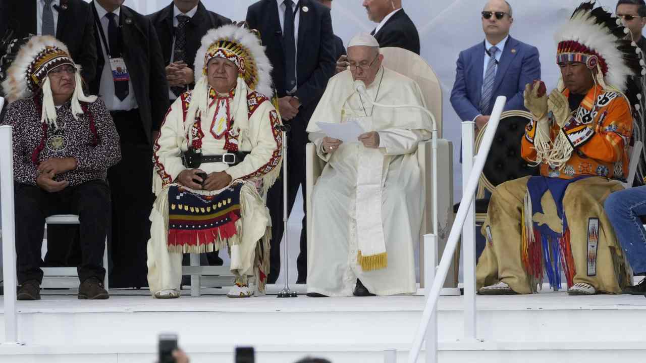 Papa Francesco viaggio in Canada