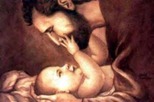 San Giuseppe e il bambino