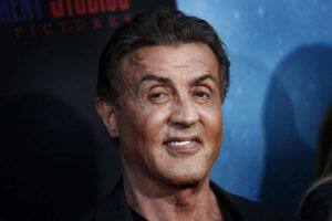 Primo piano di Sylvester Stallone