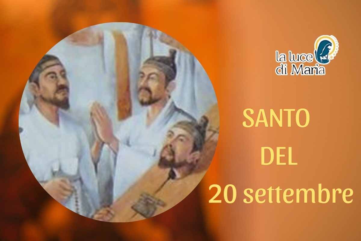 Santo di oggi 20 settembre, Santi Martiri Coreani: primi cristiani in Asia, grandi testimoni della fede