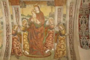 affresco della madonna dei bisognosi