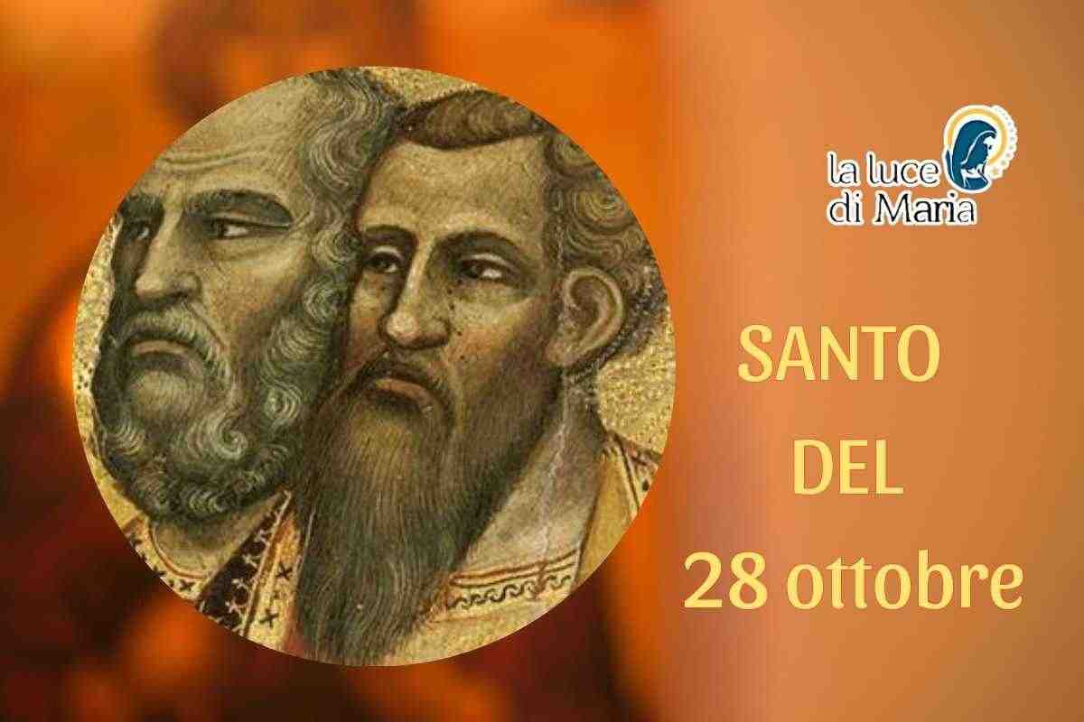 Oggi 28 ottobre è la festa dei Santi Simone e Giuda Taddeo: apostoli di Gesù, uno era suo cugino