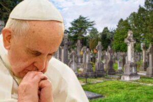 papa Francesco cimitero