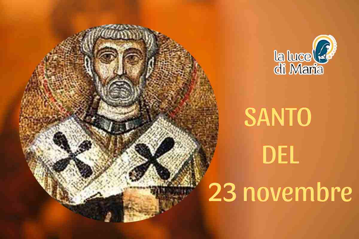 Oggi 23 novembre, festa di San Clemente: il papa che esortava alla concordia