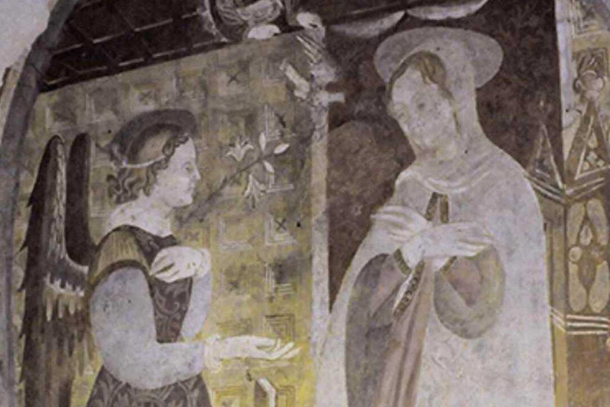 Affresco Madonna Annunziata di Pontremoli