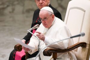 Papa Francesco in aula Paolo VI