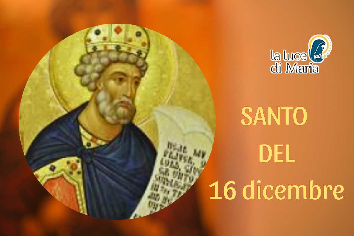 Oggi 16 dicembre, festa di San Davide: il profeta da cui discende il Messia