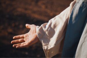 La mano tesa di Gesù