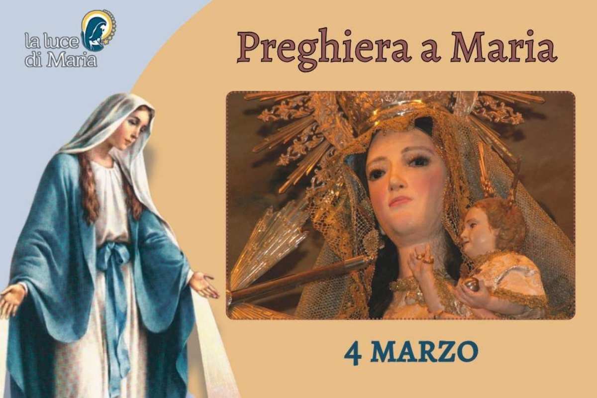 4 marzo: Nostra Signora della Croce, appare a una bambina e lascia un segno visibile a tutti